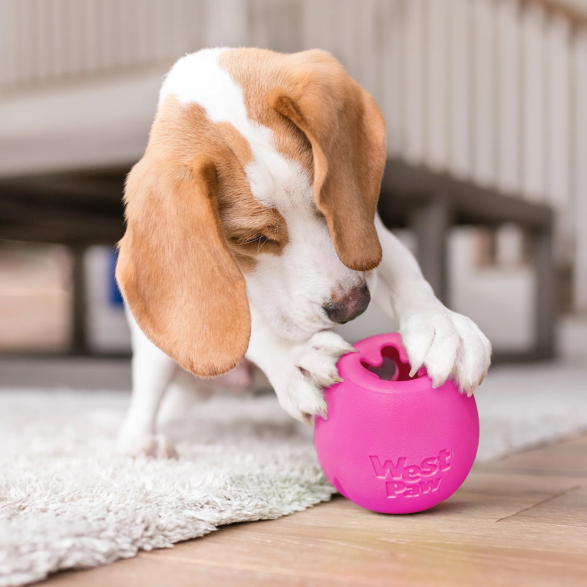 Rumbl jako dávkovač granulí